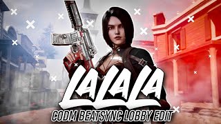 LALALA x CODM | Beat Sync Codm Lobby Edit | AAZAIN |