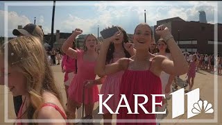 Fans from across the Midwest pack U.S. Bank Stadium for Taylor Swift