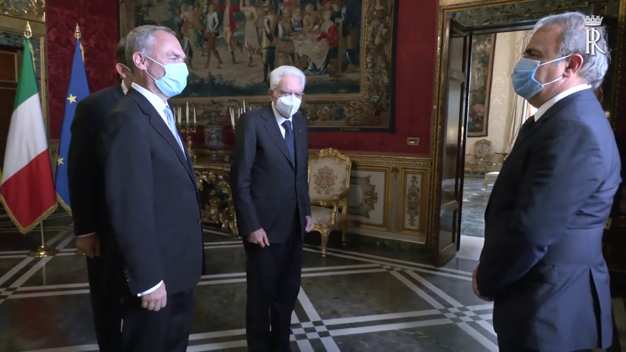 Presentazione delle Lettere Credenziali al Presidente Mattarella