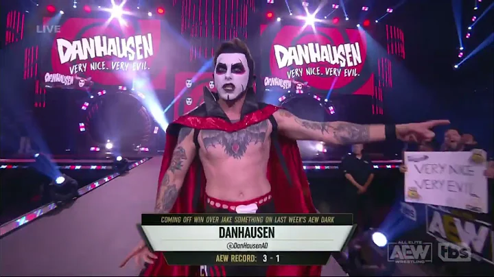 Danhausen Entrance: AEW Dynamite Fight For The Fallen 2022