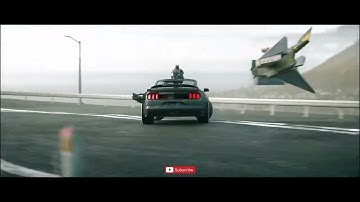 Frankenstein Mustang vs. Futuristic Police Drone | Animated Cinematic Chase | Blender 3.5