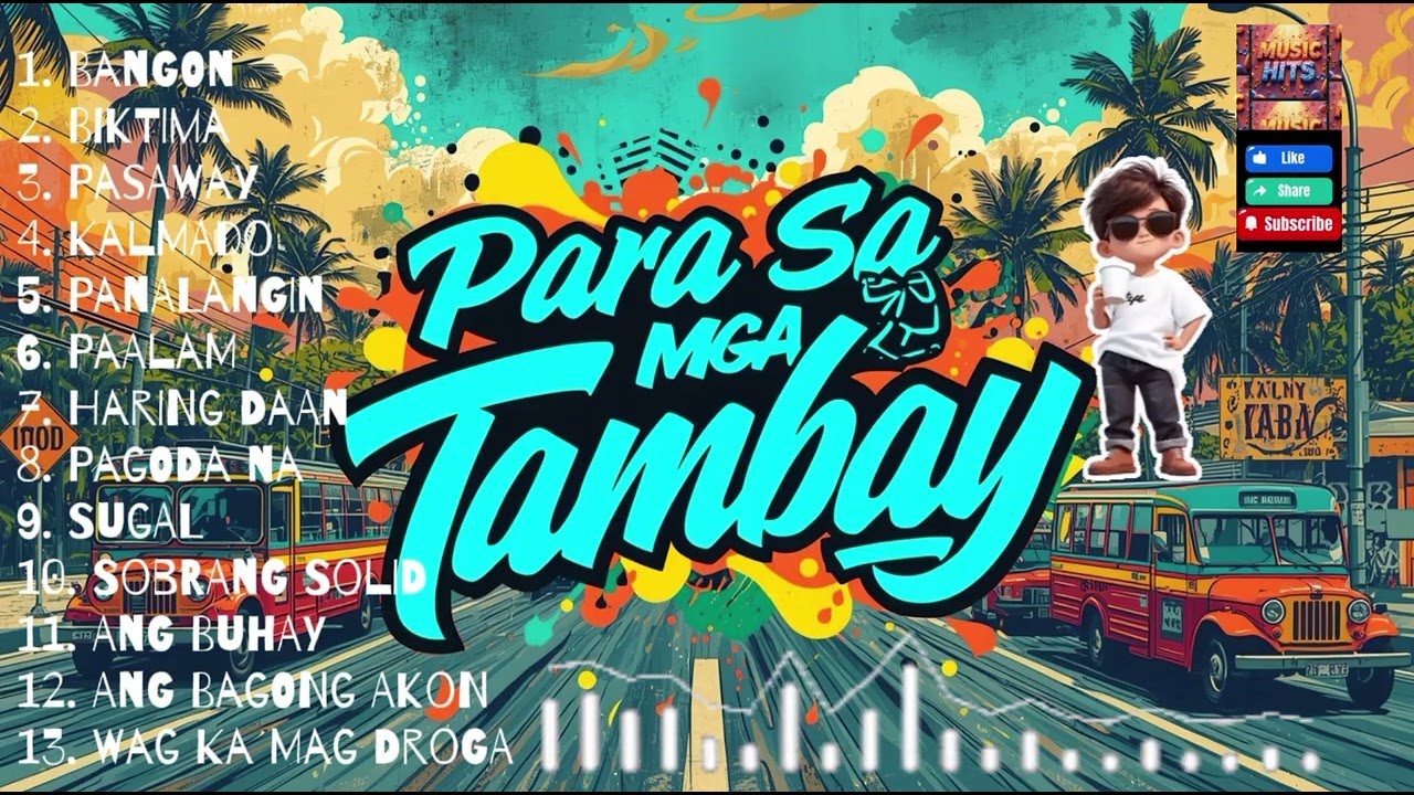 PARA SA MGA TAMBAY | Rap Hip-hop Reggae Remix | Cover Version | MusicHITS |@TopTrending 