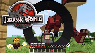 Dinosaurier JAGD in Minecraft | Jurassic World Evolution screenshot 5