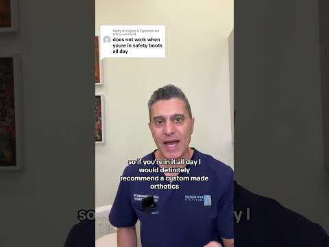 Safety Boots Plantar Fasciitis