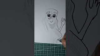 Desenho a Caneta Tung Tung  #drawing #art #shorts #memes #sahur