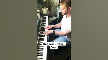 Thumbnail of One Last Breath - Creed Piano Cover #creed #onelastbreath #scottstapp #pianocover #shorts