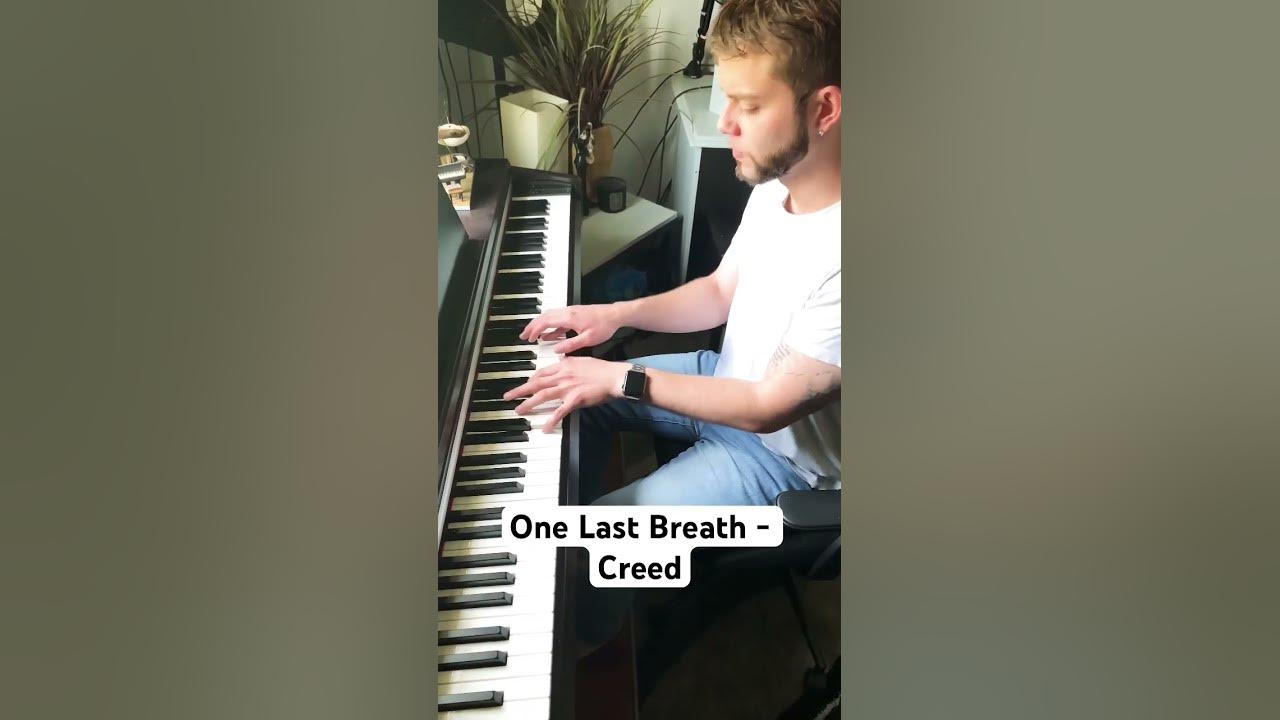 One Last Breath - Creed Piano Cover #creed #onelastbreath #scottstapp #pianocover #shorts