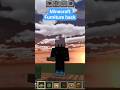 Minecraft furniture hack