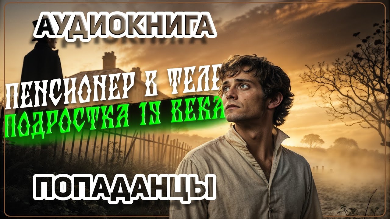 Аудио книга. Пенсионер в теле подростка 19 века.