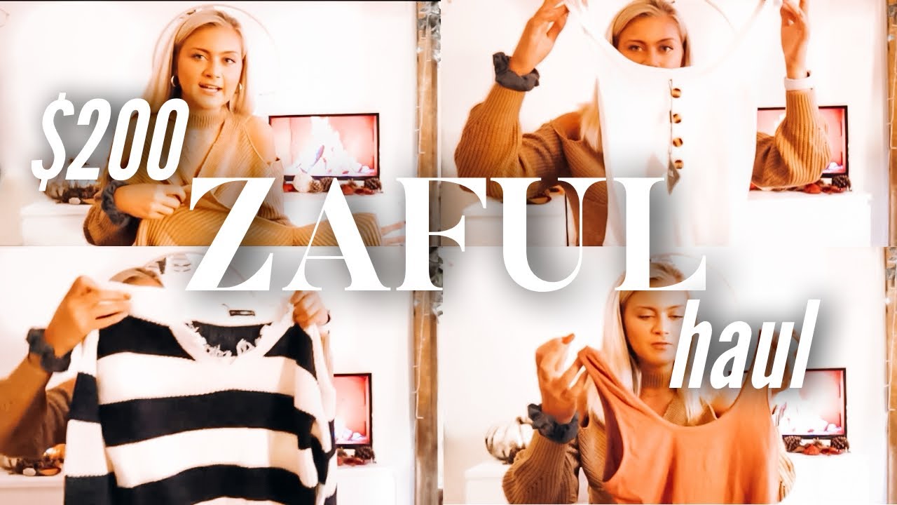 $200 ZAFUL TRY ON HAUL | FALL CLOTHING