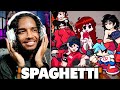 I LOVE SPAGHETTI Friday Night Funkin X LE SSERAFIM COLLAB UPDATE Reaction 