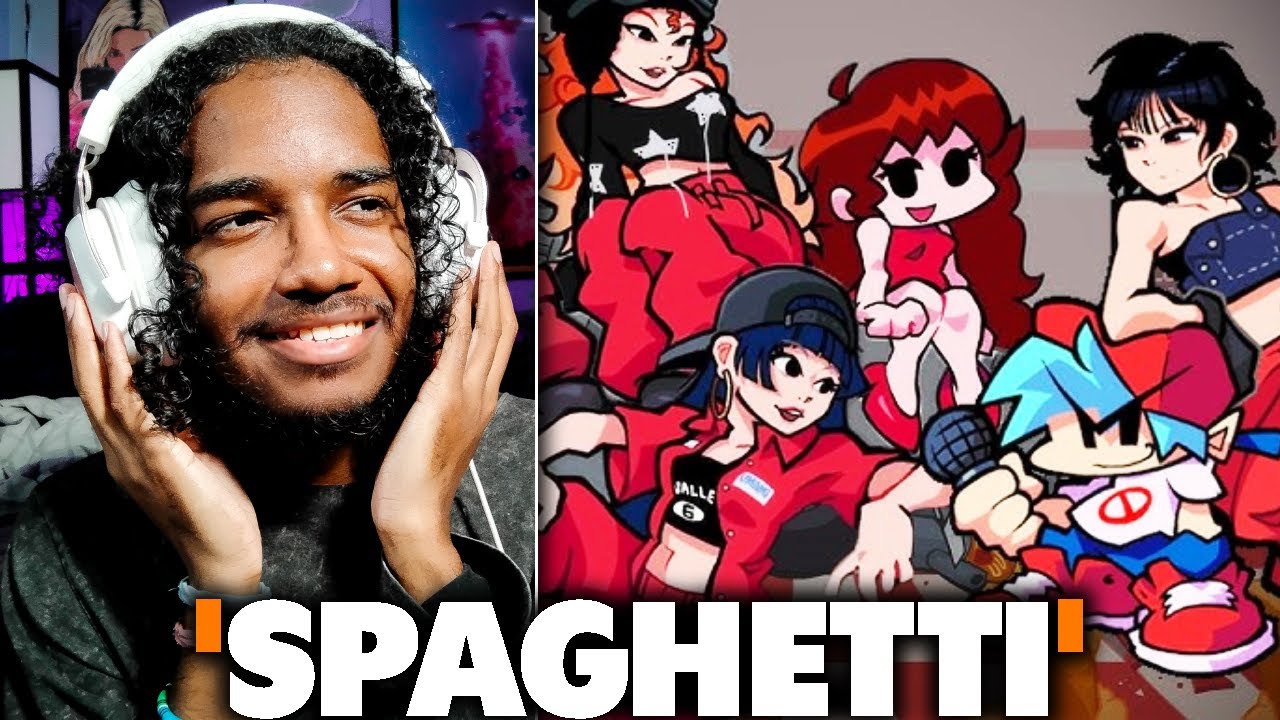 I LOVE SPAGHETTI...| Friday Night Funkin x LE SSERAFIM COLLAB UPDATE Reaction