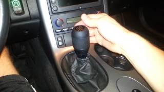 Stock C6 ZO6 Shifter vs. MGW Shifter with Race Knob