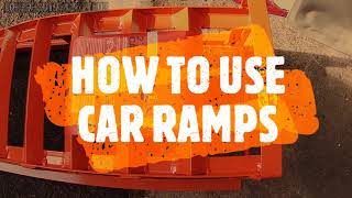 HOW TO USE CAR RAMPS HALFORDS 2 TONNE RAMPS