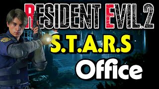 RESIDENT EVIL 2 - Entering the S.T.A.R.S Office With Leon