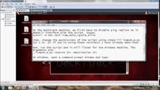 Celebrity Shell Communication via ICMP Profile