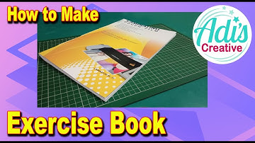 How to make exercise book at home @Adi