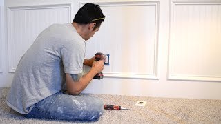 You Must Do this When Installing Wainscot