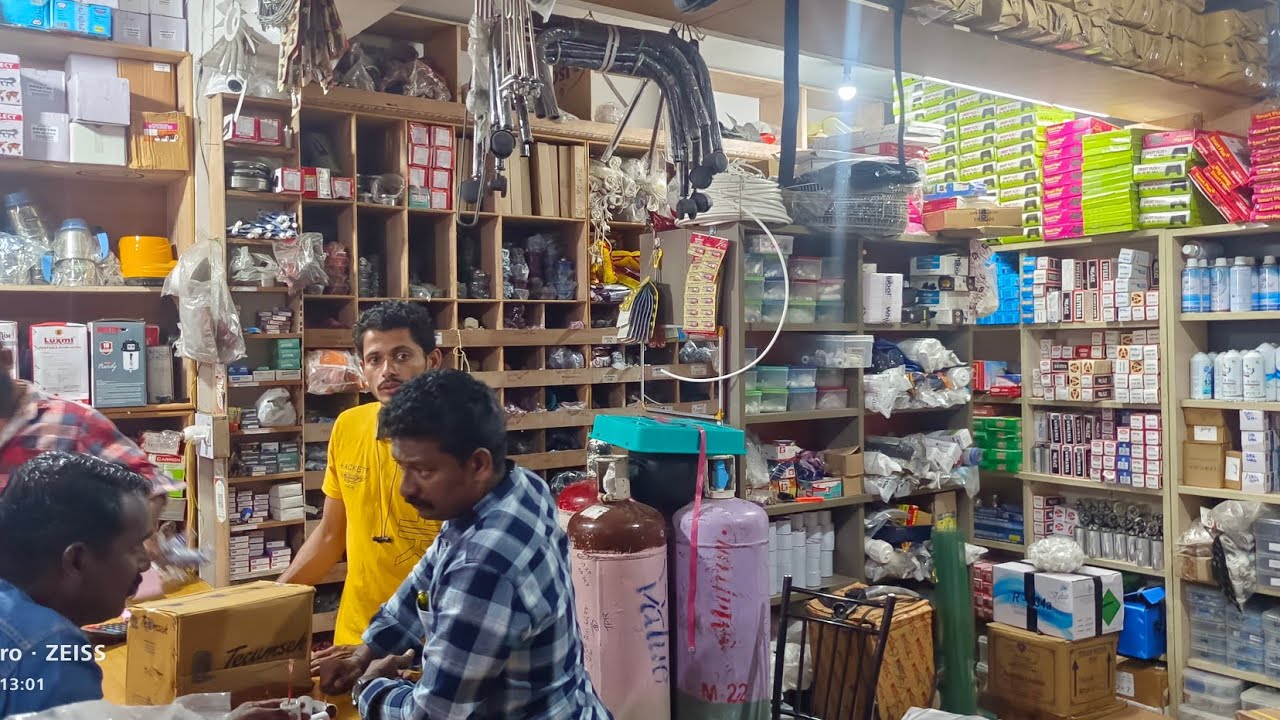 Shiva spare parts washing machine fridge AC A2Z spare parts available shop old bus stand Tirupur