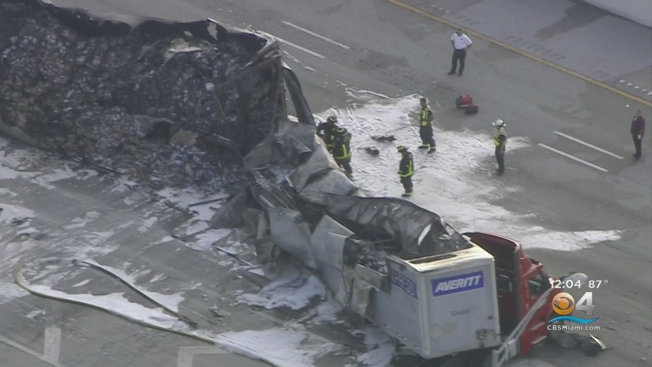 Deadly Tractor Trailer Crash In Boynton Beach YouTube