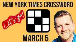 NYT Crossword for March 5