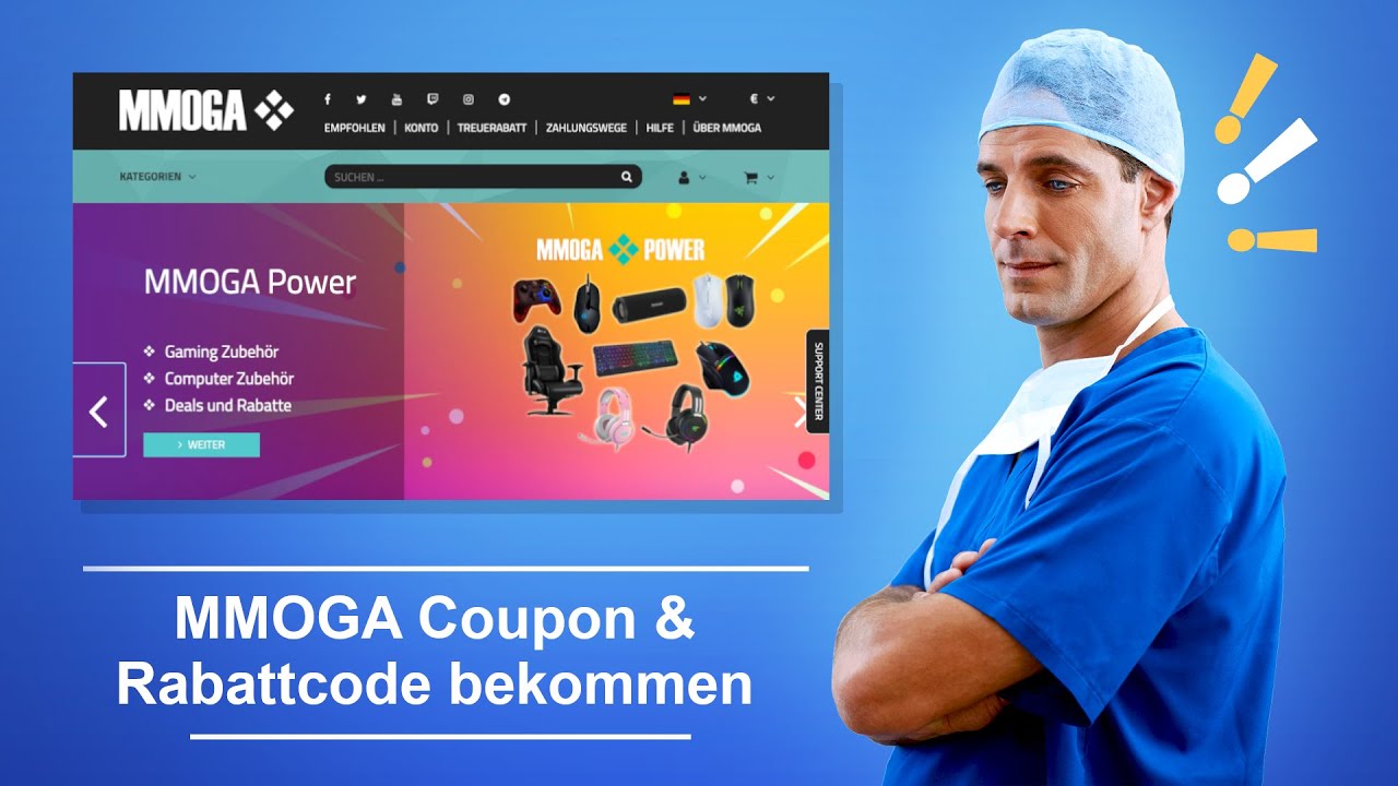 🚑 MMOGA Coupon & Rabattcode bekommen