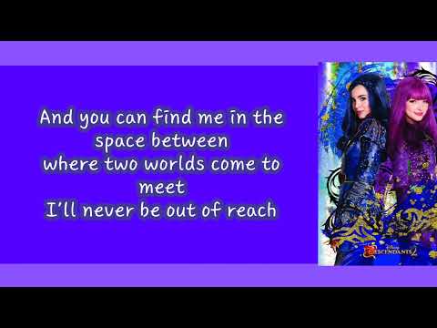 descendants - space between (easy lyrics)