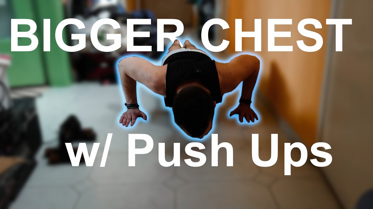 5+1 Best Push Ups For Bigger Chest (BODYWEIGHT ONLY) - YouTube