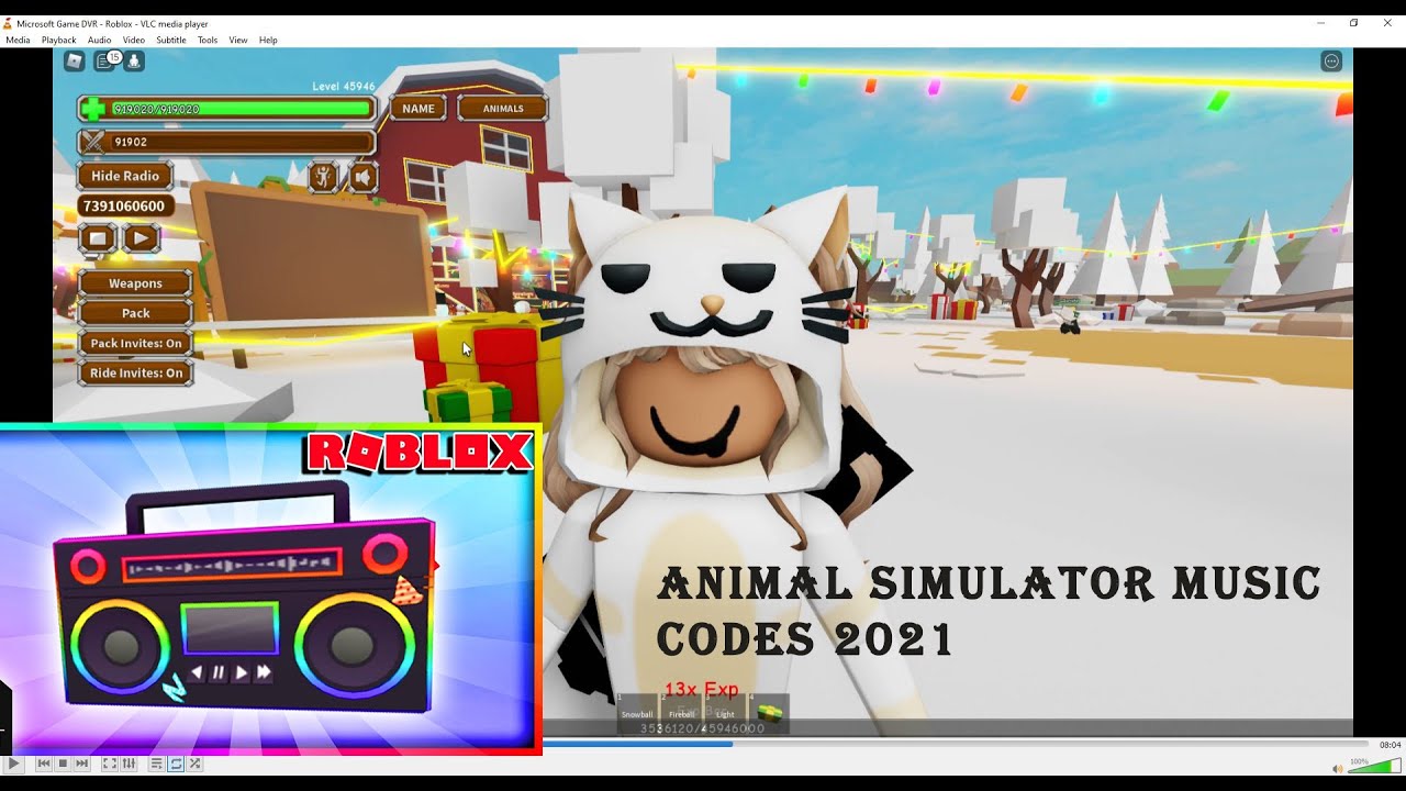 Roblox Boombox Code 2021 Animal Simulator Boombox Code animal Simulator Roblox YouTube