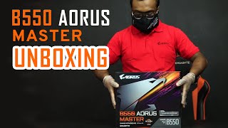 B550 Aorus Master Unboxing