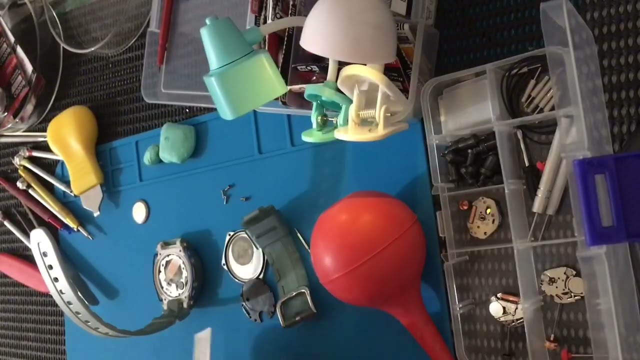 KABA - CASIO BABY G SHOCK BLUE Watch Repair Service: battery replacement (📌 Cainta, Rizal)