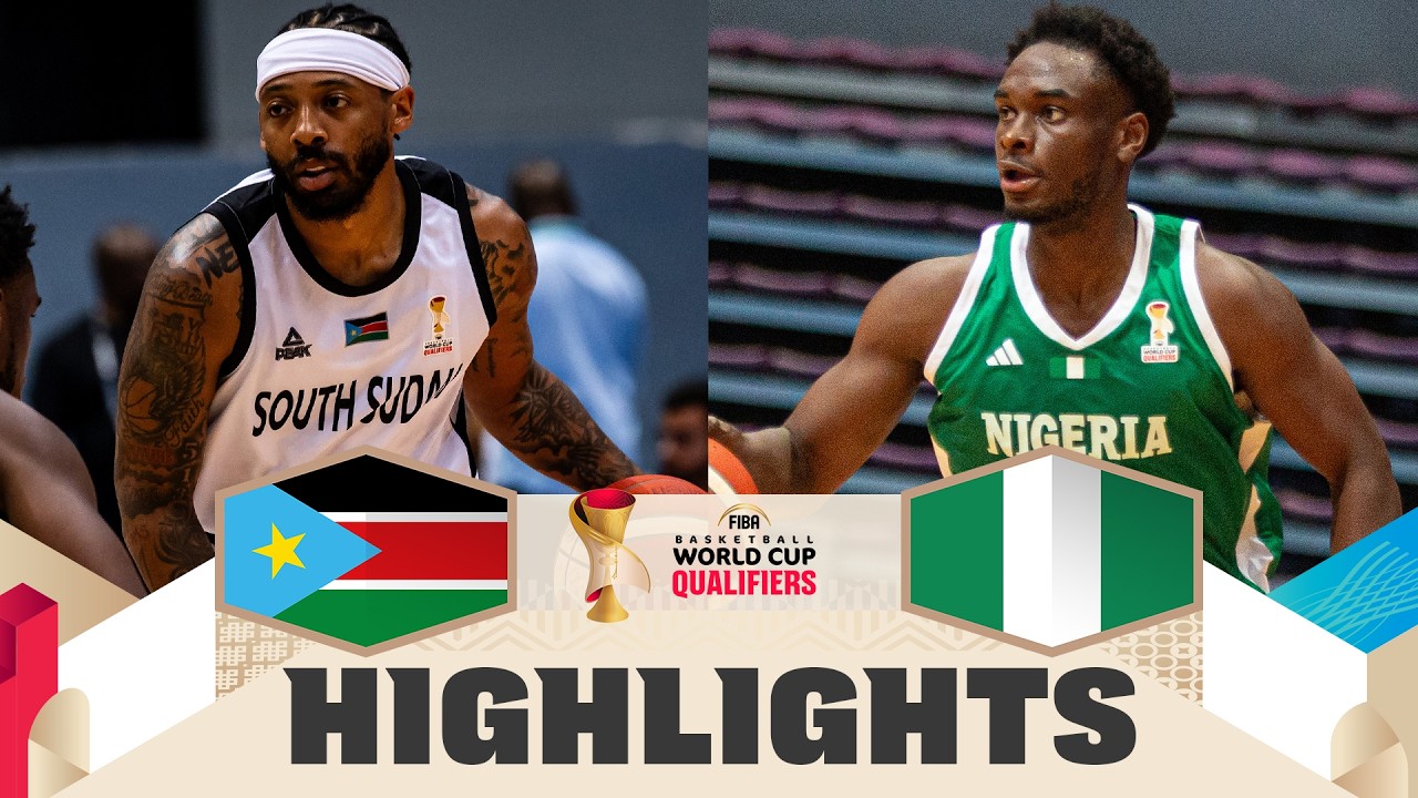 South Sudan 🇸🇸 v Nigeria 🇳🇬 | Highlights | FIBA Basketball World Cup 2027 African Qualifiers