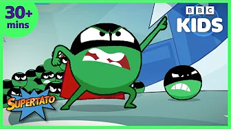 Evil Pea's best schemes! | Supertato | BBC Kids