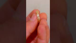 Old Ring Rebuilt and Reset with Diamonds #JewelleryRepair #RingRestoration #DiamondSetting