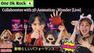 One Ok Rock Collaborates With 3D Animation - Wonder // Filipina Reacts