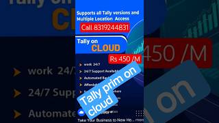 Tally Prime on Cloud Access Tally Anytime, Anywhere #tallyprime #cloudcomputing