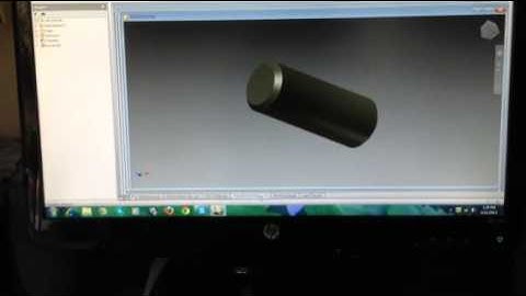 AutoCAD Inventor 3D Model 4 Cylinder Engine