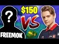 FREEMOK И PATE1K ИГРАЮТ 1 НА 1 НА 10K РУБЛЕЙ В БИЛДФАЙТ