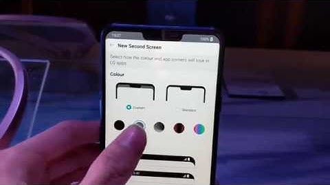 LG G7+ThinQ New Second Screen