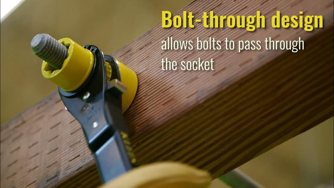 6in1 Lineman's Ratcheting Wrench YouTube