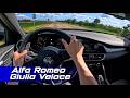 2025 Alfa Romeo Giulia Q4 Veloce POV TEST DRIVE Silent Review