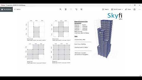 Tall Building Design-Project Assignment for Skyfi Labs online course-by Manmohan Kumar