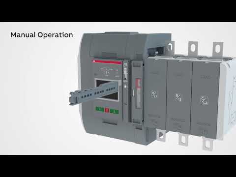 Manual and automatic operation - TruONE ATS