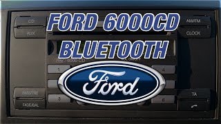☎ Ford 6000CD Bluetooth -  Delete & Add Phones ☎ #ford #ford6000