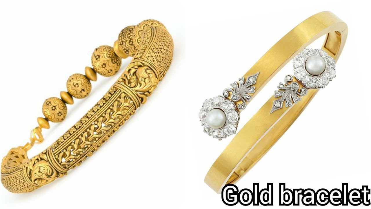 Very Elegant And Stylish 66 22 Carat Gold Bracelets And Kara Bracelet Style 2020
