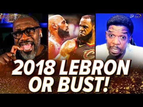 Thumbnail for Shannon Sharpe SAYS LeBron James must go BACK to 2018 for Lakers to beat Rockets Round 1! | Nightcap