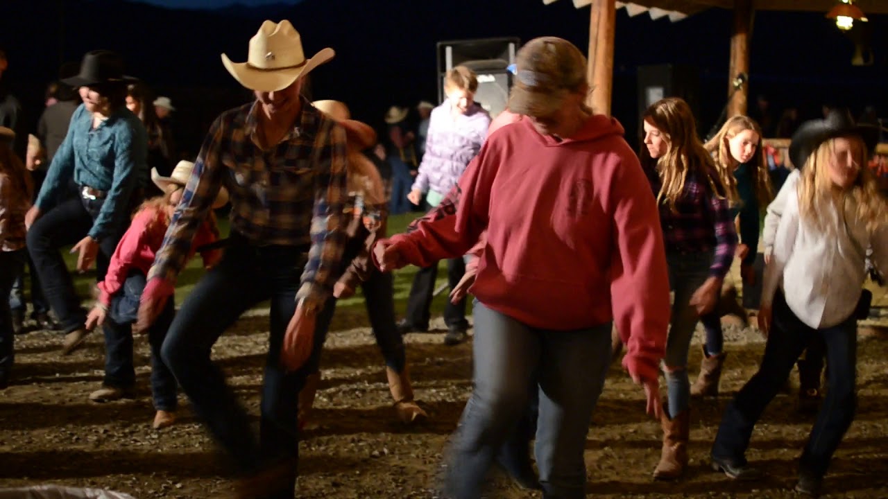 Line Dancing at Meadow Vue Ranch - YouTube