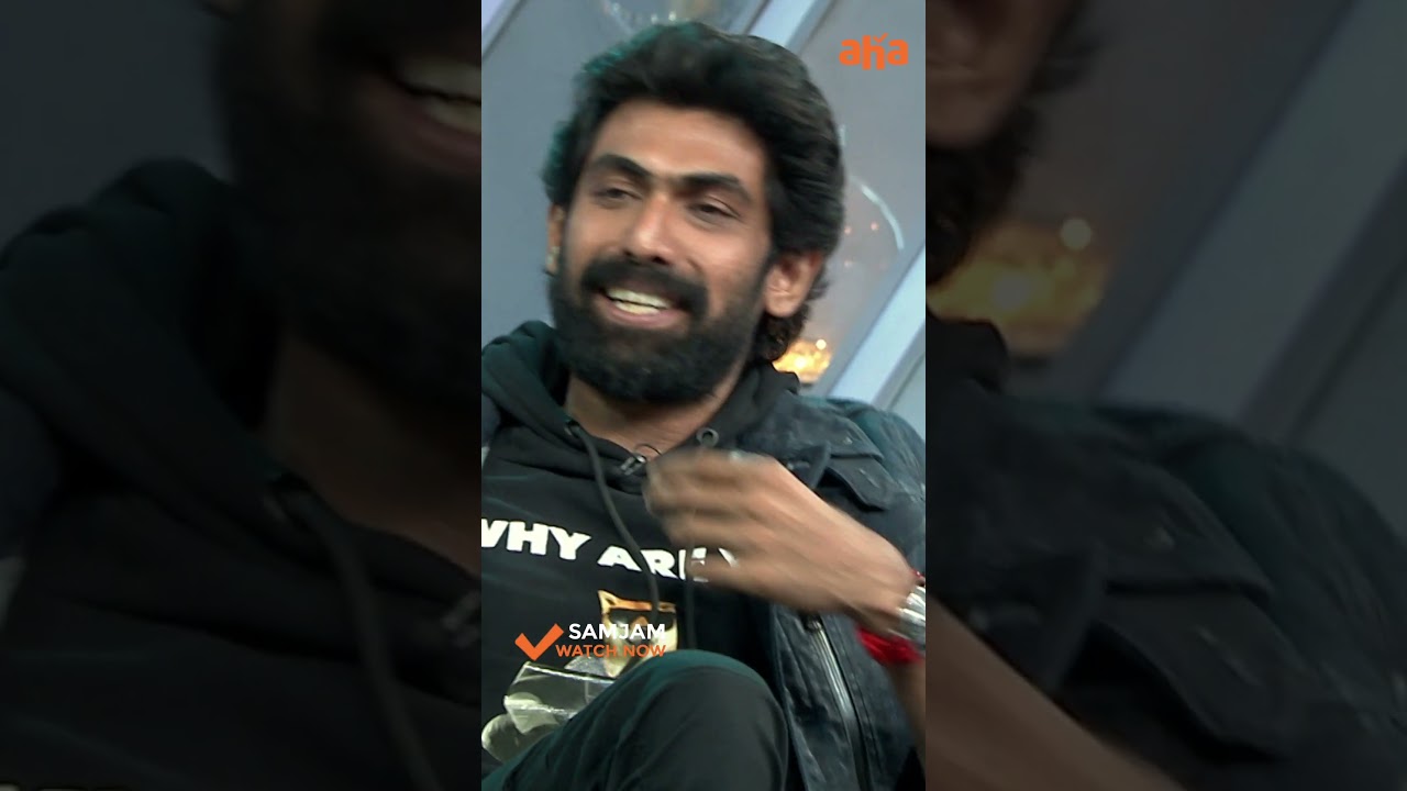 Rana's Journey Through Critical Moments  | aha videoIN 📺 Sam jam | Samantha | Rana | Nag Ashwin