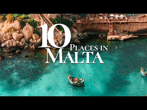 10 Most Beautiful Places to Visit in Malta 🇲🇹 | Malta Travel Video