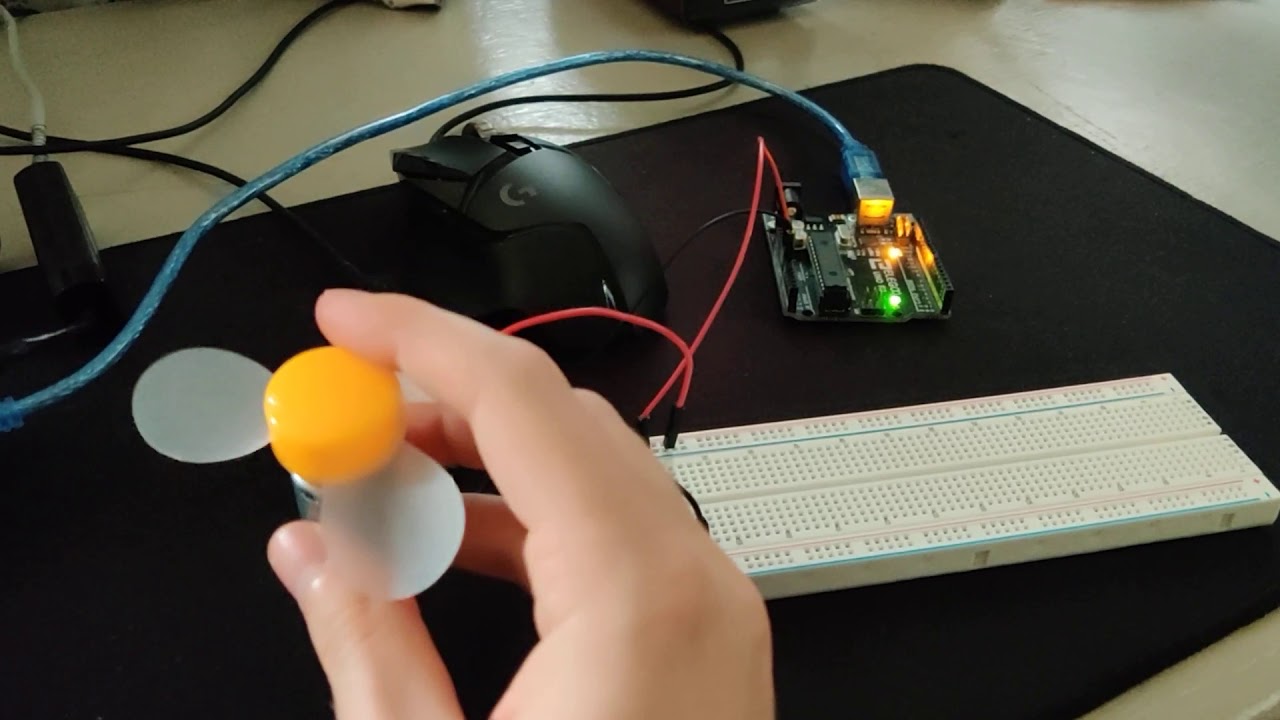 Voice Activated Fan for Physics 4BL Fall 2020